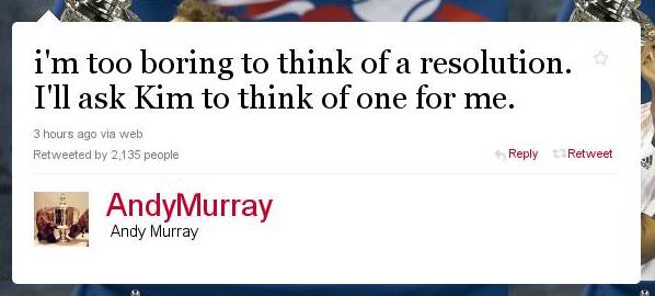 Murray Tweet